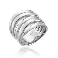 Anello Chimento Donna Stretch nuvola in Oro bianco 1A08731ZZ5140 - 1A08731ZZ5140